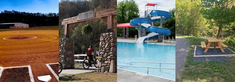 International Paper Sports Complex, Chestnut Mountain Park, Champion Aquatic Center, Rec Park picnic spot