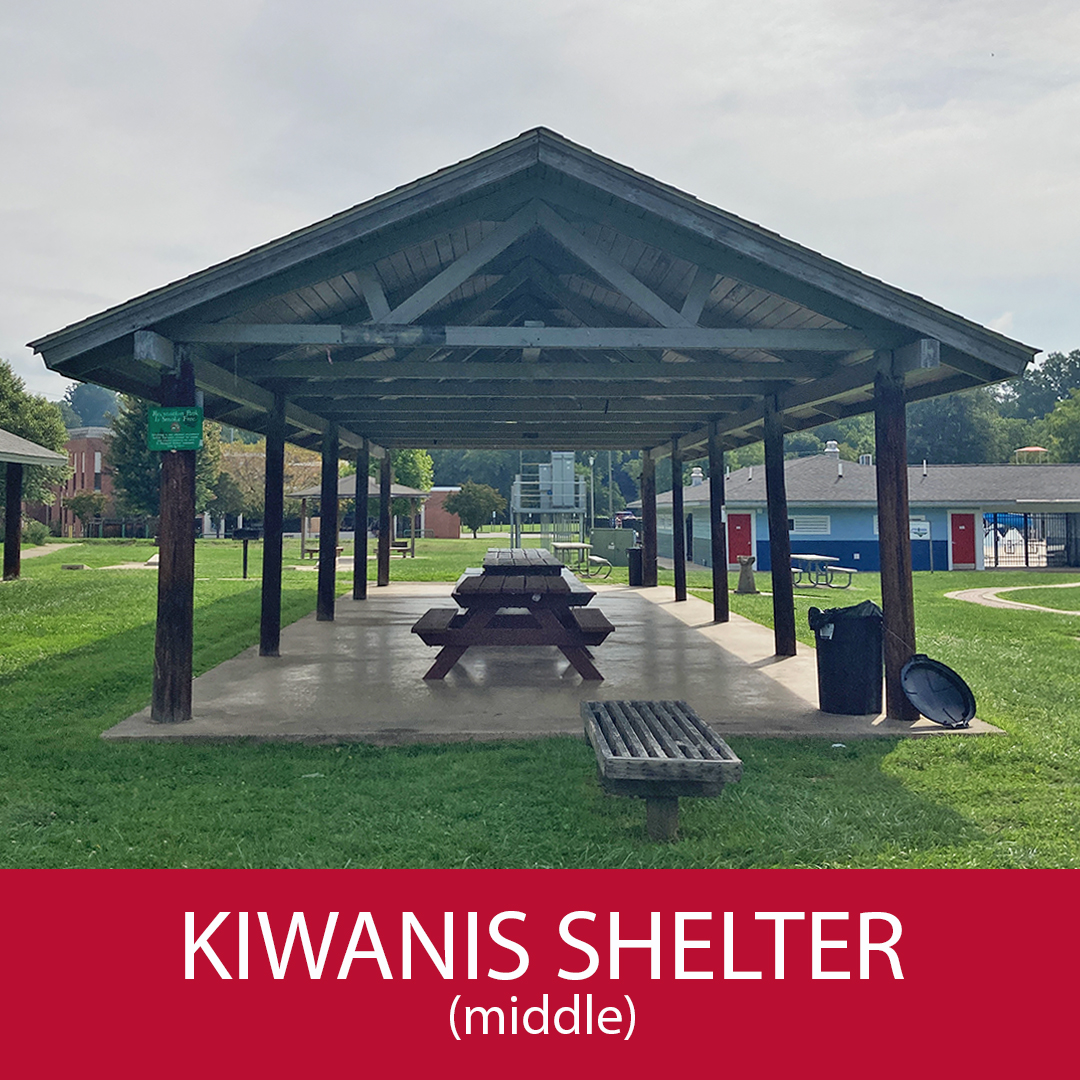 Kiwanis Picnic Shelter in Rec Park