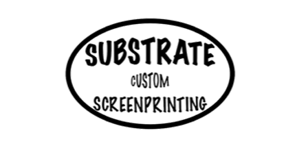 Substrate Custom Screenprinting logo